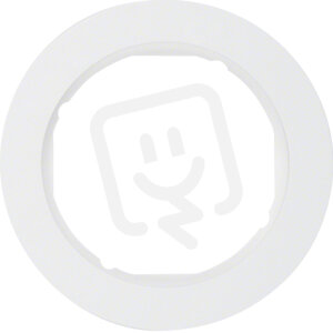 Rámeček 1-násobný, Serie R.classic, bílá, lesk HAGER WLD9100WG