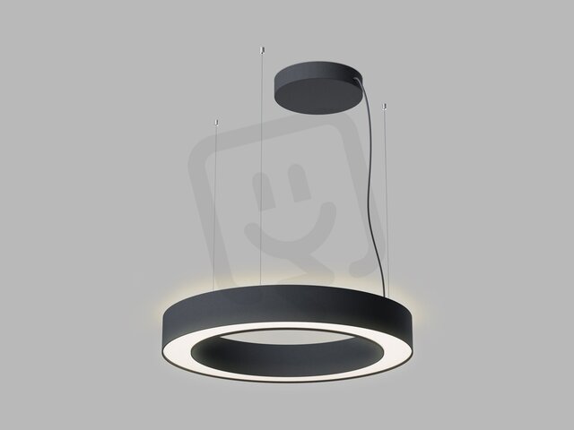 Závěsné svítidlo SATURN SLIM II 60 P/N-Z, B TRIAC 60W (40+20) 27K/3K/4K černá