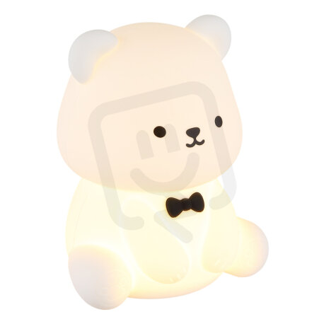 Stolní lampa TEDDY bílá RGBW LED 1W 230V, 35lm GLOBO 2870