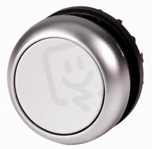 Eaton M22-D-GR Ovládací hlavice, zapuštěné tlačítko,bez aret,kroužek titan, šedá