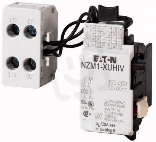 Eaton 259531 Podpěťová spoušť pro NZM1, 2pk, 24V~ NZM1-XUHIV24AC