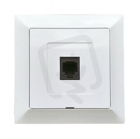 Zásuvka telefonní 6 pin PREMIUM 1 PH 6pin GREENLUX GXKP047