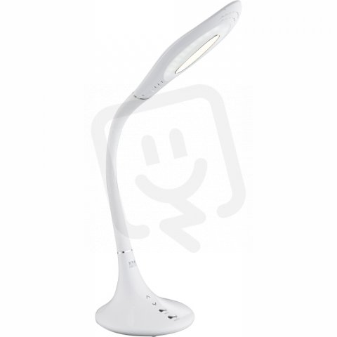 Stolní lampa PATTAYA bílá LED 9W 230V, 520lm, CCT 3000-4500-6500K GLOBO 58271
