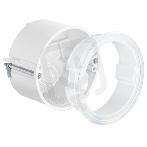 Krabice CEE bezhalogen s nástavcem hl. 50mm, do dutých stěn KAISER 9075-77