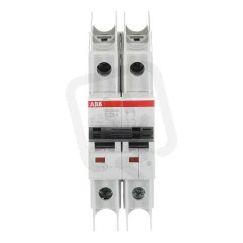 ABB SU202M-C25 jistič char. C 10kA 25A 2P  dle UL489 a CSA 22.2 No. 5