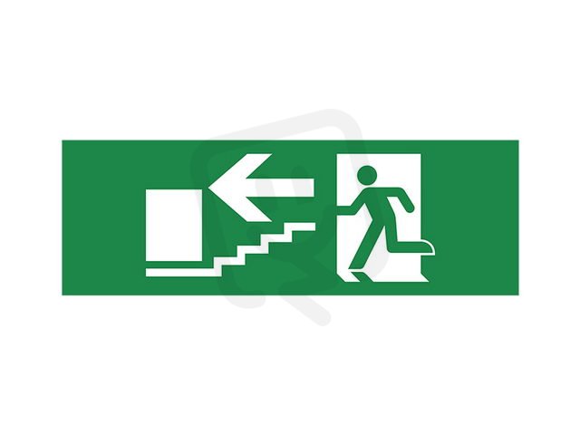 PIKTOGRAM schody dolu doleva PANLUX PIKT-SDL