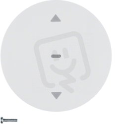 KNX RF tlačítko žaluziové bezdrátové, R.1/R.3, bílá, lesk BERKER 85245239