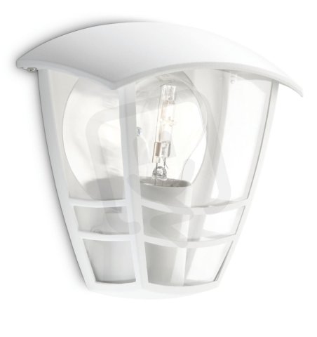 Venkovní nástěnné svítidlo Creek bílá 1x60W 230V base PHILIPS 153873116