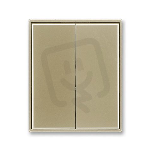 ABB Time 3558E-A00652 33H Kryt spínače dělený,pro hořlavé podklady