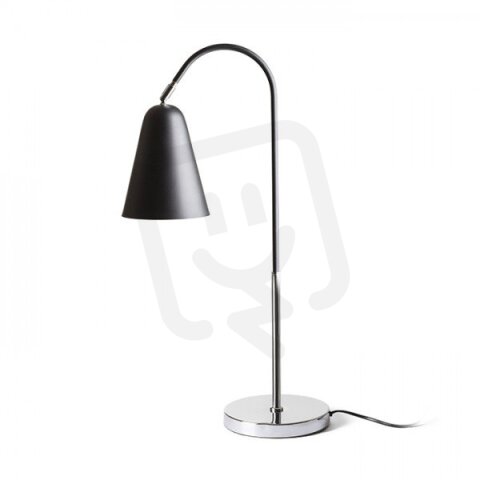 GARBO stolní černá chrom 230V E27 28W RENDL R12675