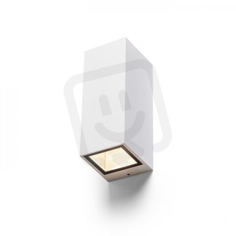 DESMOND II nástěnná bílá 230V GU10 2x35W IP44 RENDL R13609