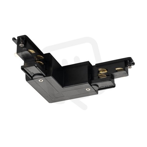 S-TRACK DALI L-spojka s možností napájení uzemnění vnější černá SLV 1002647