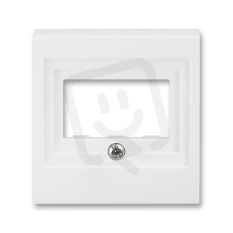 Kryt zásuvky komunikační přímé 5014H-A00040 03 bílá Levit ABB