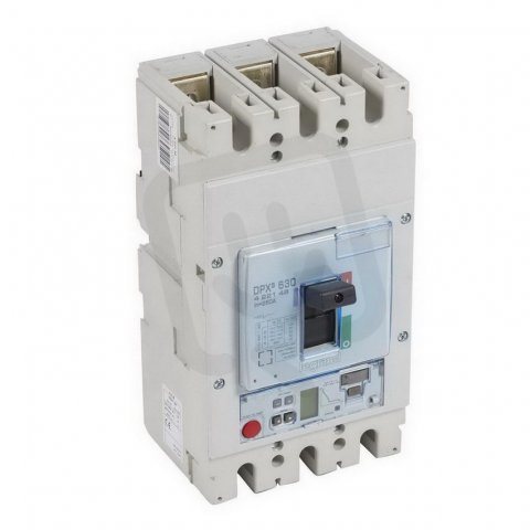 DPX3 630 ELEKTRONICKÁ SPOUŠŤ SG PRO VÝKONOVÝ JISTIČ 3P 400A 50kA LEGRAND 422148