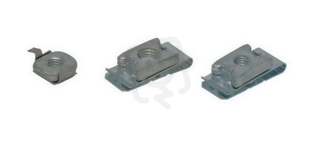 Matice M10,12x12, pro tloušťku materiálu 1,8-3,1mm SCHRACK ECMATM10--