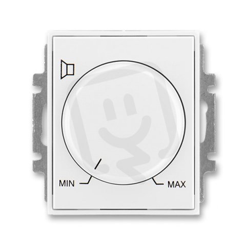 Regulátor hlasitosti 100 V 5016E-A10100 03 bílá/bílá Element Time ABB