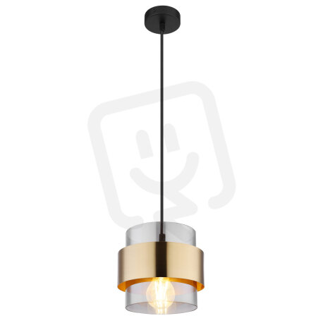 Závěsné svítidlo MILLEY černá 1xE27, max. 60W 230V GLOBO 15560H