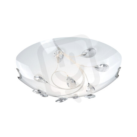 Stropní svítidlo BURGUNDY nikl 2xE27, max. 40W 230V GLOBO 40404-2