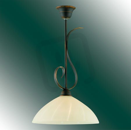 Lustr VENTO 1x60W E27 sklo, kov