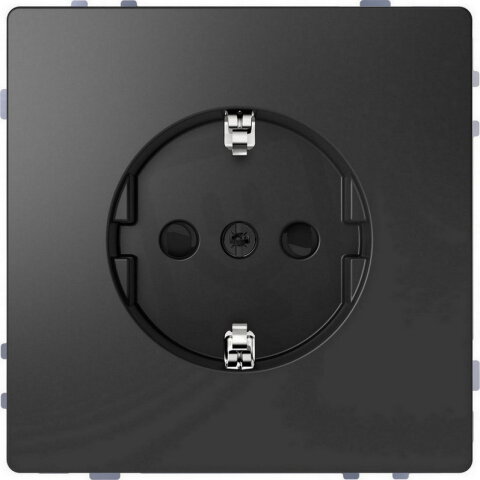 Zásuvka Merten D-Life 250V/16A SCHUKO šroubová Antracit SCHNEIDER MTN2400-6034