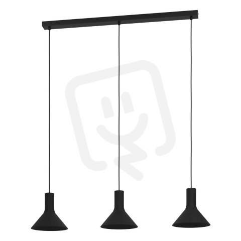 Závěsné svítidlo MORESCANA 3xE27 černá 84W IP20 EGLO 390219