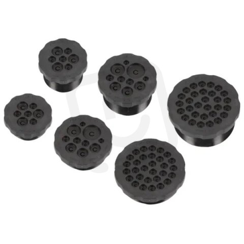 KDP/ZR 50/10 round černý MURRPLASTIK 87303140