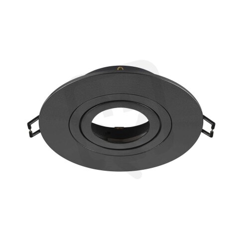 NEW TRIA 75 XL kroužek pro vestavbu do stropu D11 H2,6 cm IP20 černá SLV 1007631