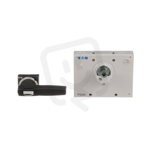 Eaton PDG4XHMDS Ovládací rukojeť s dveřní spojkou pro PDE4 uzamykatelná černá