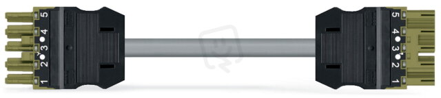 Propojovací kabel Cca zásuvka-zástrčka 5pól. WAGO 771-9395/066-505