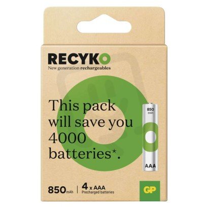Nabíjecí baterie GP ReCyko 850 AAA (HR03) B25184