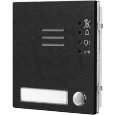 Audio DIGITÁLIZAČNÍ PANEL série 4000, 1 tlačítko, černý VIDEX ART. 4204-1/ B