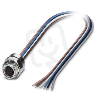 SACC-DSI-M 8FS-6CON-M12/0,5 Přístrojový konektor zezadu stěny 1453465