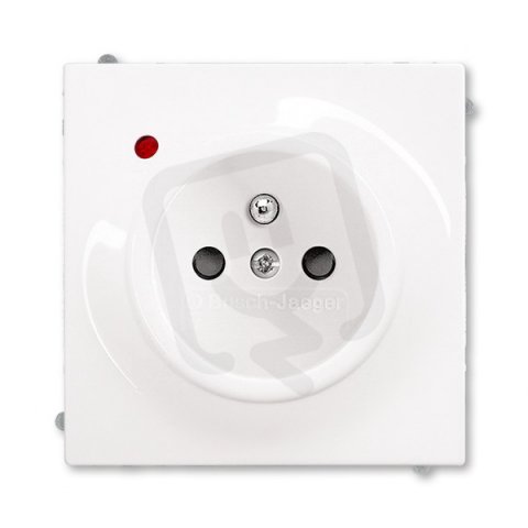 ABB 5599B-A0235774 Zásuvka 1násobná s ochraným kolíkem,s ochranou před přepětím