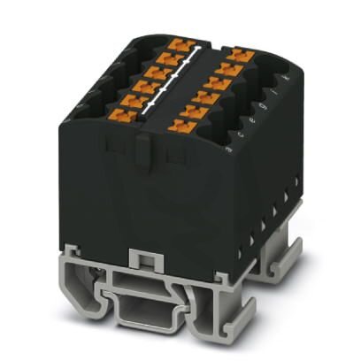 PTFIX 12X2,5-NS15A BK Blok rozvodek 3274136