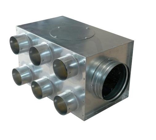 EDF-M-BOX 160/6x75 malý rozváděci box ELEKTRODESIGN 3947128