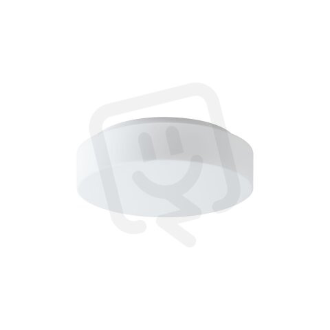 Přisazené svítidlo se skleněným stínidlem OSMONT ELSA 2 2x7W IP44 E27 bílá