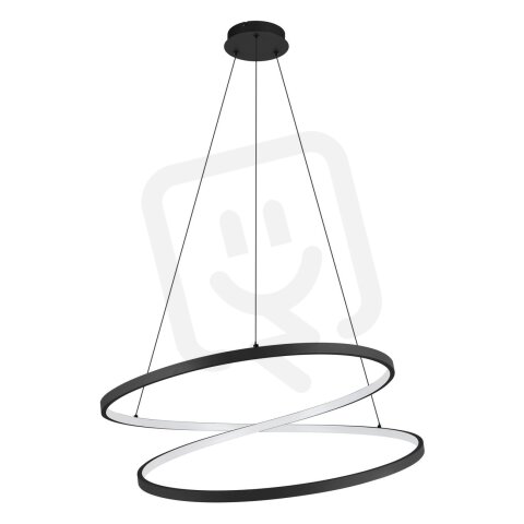 Závěsné svítidlo LED d700 černá 42W EGLO 901138