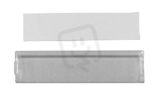 Popisový štítek s transparentní krytkou pro VISIO 54 SCHRACK EV217001--