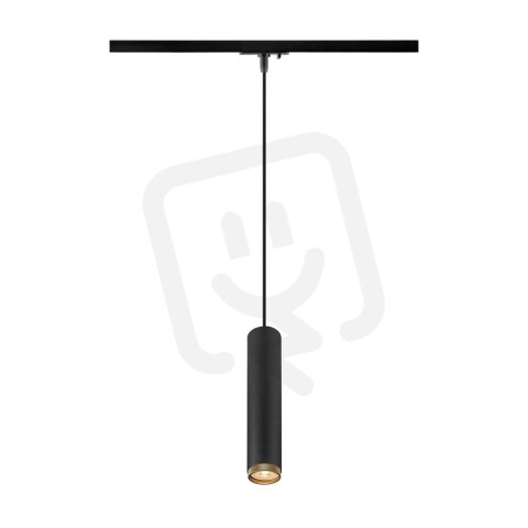 GRIP! L, 1~ závěsné svítidlo, GU10, délka závěsu 200cm, 1x max. 6W, černá/zlatá