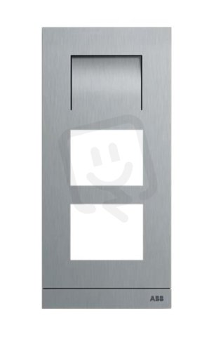 Tablo tlačítkové audio pro 2 tlačítkové moduly ušlechtilá ocel M21013N6-S-02 ABB