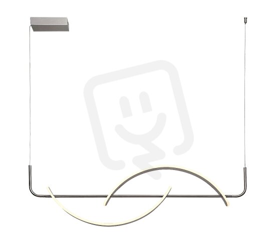 Jarnelle saténový chrom LED 35W IP20 245