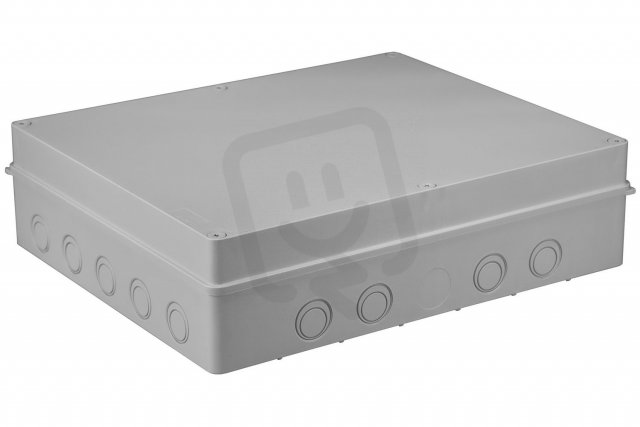 Malpro S-BOX 816 Krabice S-BOX 816, 460 x 380 x 120 mm, 18 průchodů, IP65 šedá