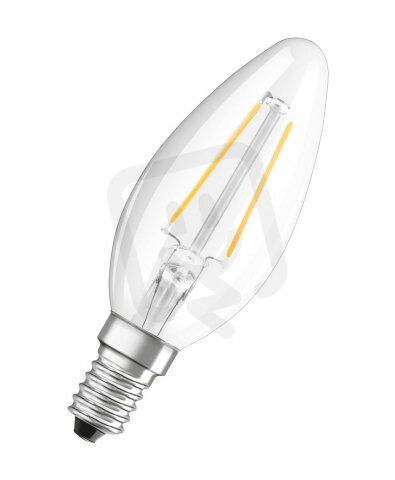 Světelný zdroj LED CLASSIC B V 2.5W 827 Clear E14 LEDVANCE 4099854482724