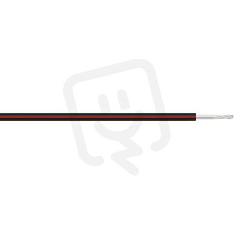 Solární kabel ÖLFLEX SOLAR XLWP 1x6 WH/BKRD LAPP 1023622