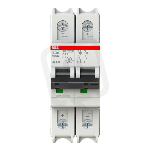 SU202DC-Z4; 2 pólový jistič; jmenovitý p