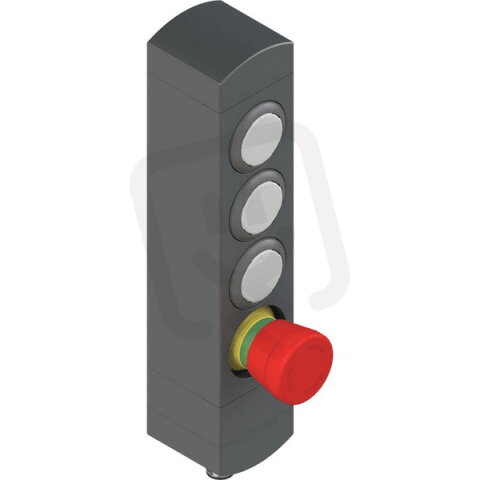 Ovládací jednotka BN 4 prvky (konfigurace A21) 1NO, Konektor M12,12 pólů, IP65