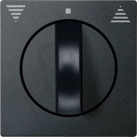 Centrální deska, Merten System M, pro žaluzie, antracit, matný plast 569814