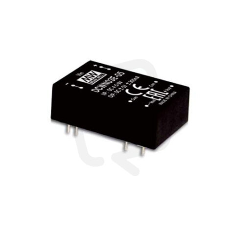 Měnič DC/DC modulový 3W +-15V 0-100mA MEAN WELL DCWN03C-15