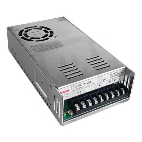 Napájecí zdroj DC24V/14,6A IP20 kov