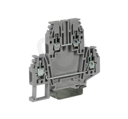 Řadová svorka patrová DBC.2 šedá MOREK DB100GR